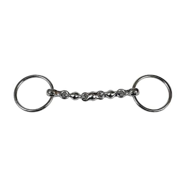 Jacks Jacks 755-5 Stainless Steel Waterford Ring Snaffle Bit - 5 in. 755-5 - main